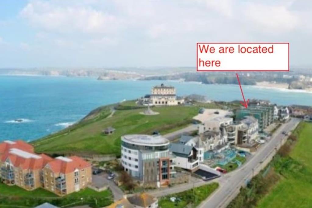 Modern Apartment, Fistral Beach Newquay  Luaran gambar