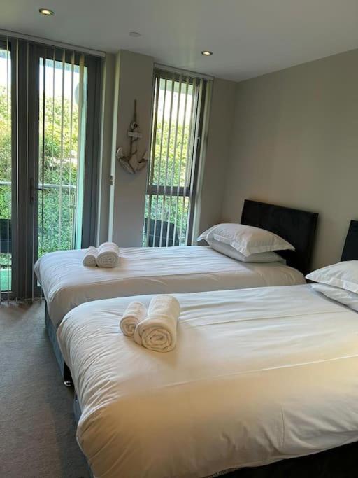 Modern Apartment, Fistral Beach Newquay  Luaran gambar