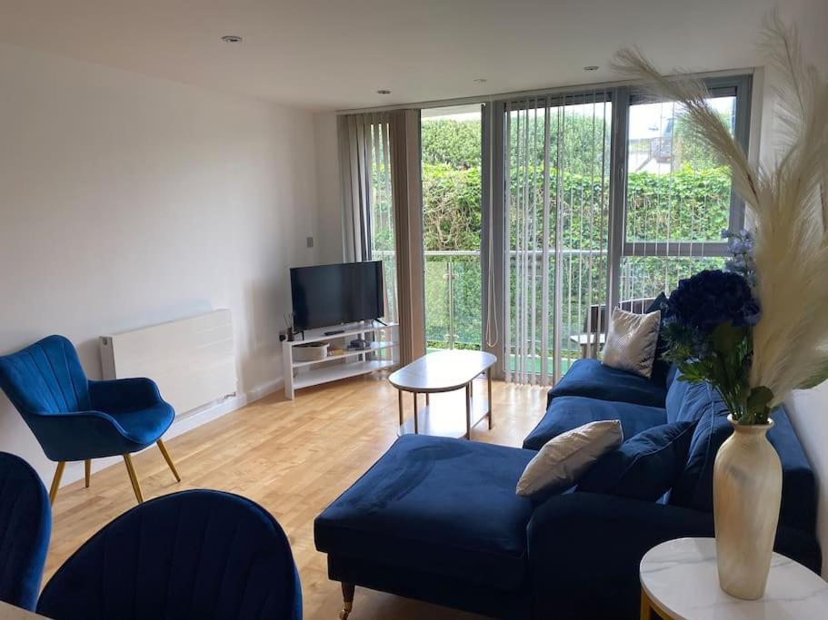 Modern Apartment, Fistral Beach Newquay  Luaran gambar