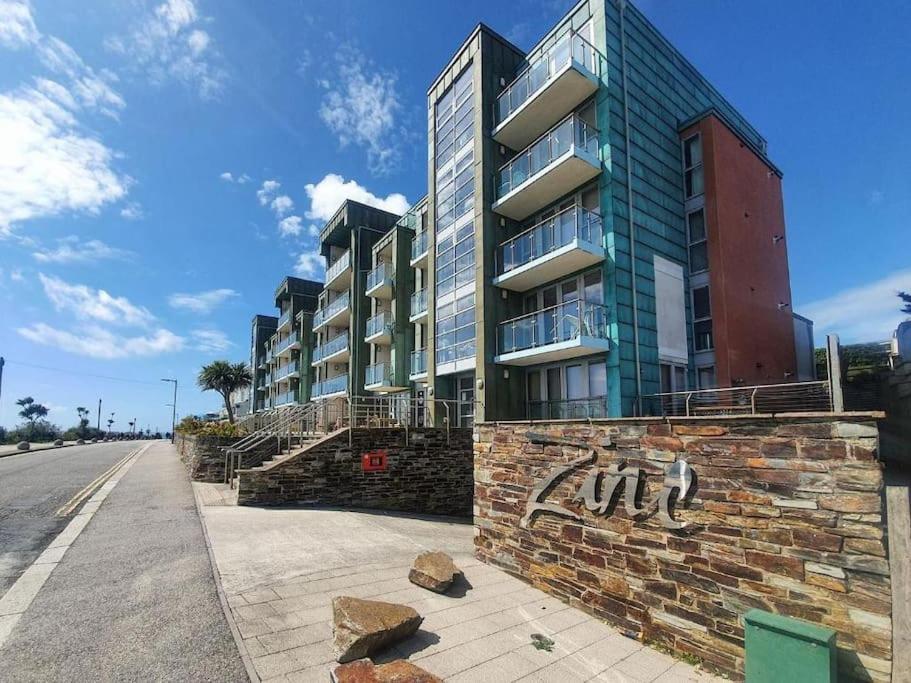 Modern Apartment, Fistral Beach Newquay  Luaran gambar