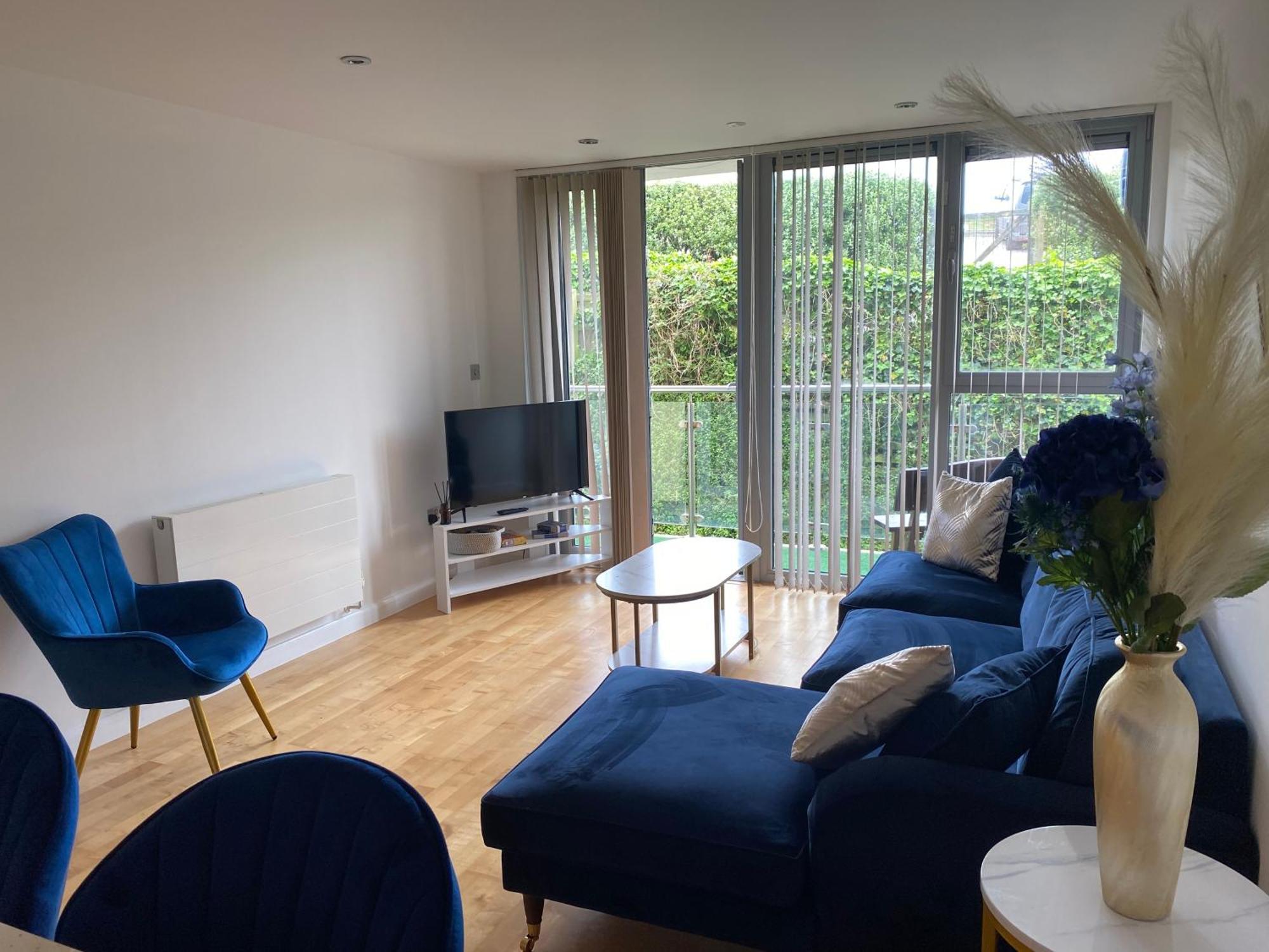 Modern Apartment, Fistral Beach Newquay  Luaran gambar